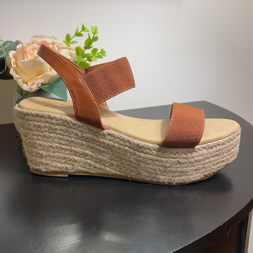 NWOT- Platform Espadrilles       $40